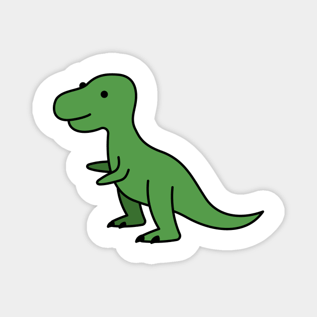 T-Rex Magnet by joseanaya