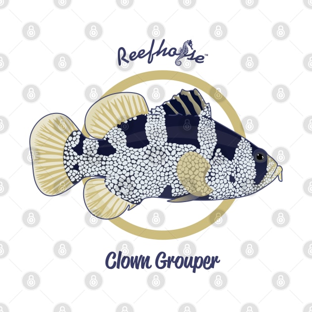 Clown Grouper by Reefhorse