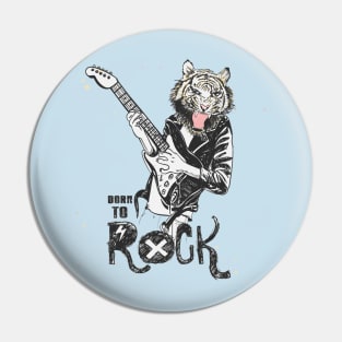 Born to rock Pin