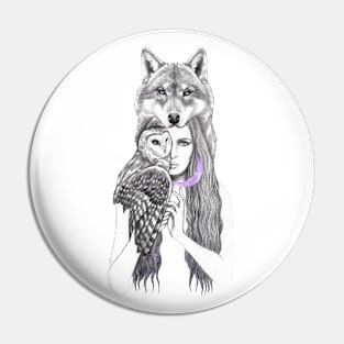 Wolfqueen Pin