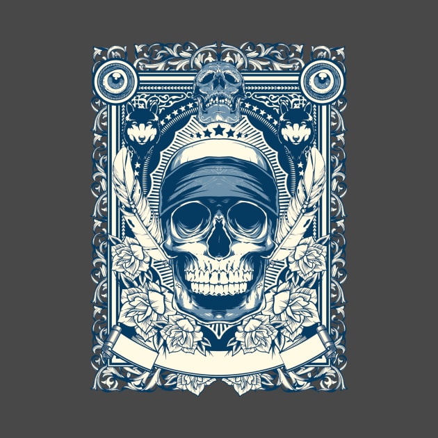 Asul skull by MineLabel