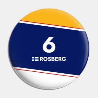 F1 Legends - Keke Rosberg Pin