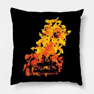 Birds Of Terror Pillow