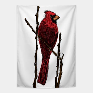 Northern Cardinal Tapestry