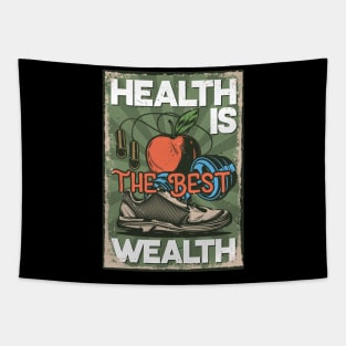 Health is the Best Wealth Tapestry