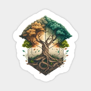 Mother Tree - Designs for a Green Future Magnet