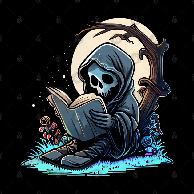 Reading Grim Reaper by pako-valor