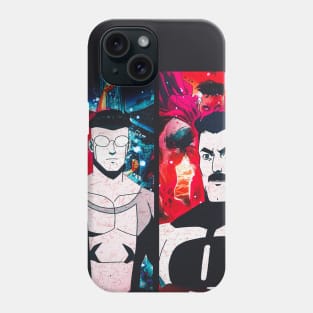 invincible and omniman Phone Case