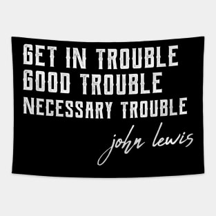 Good Trouble africanamerican Tapestry