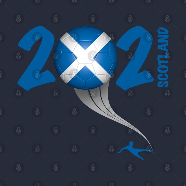 Scotland Euro Soccer 2021 by DesignOfNations
