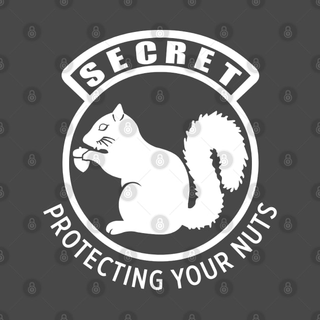 Secret Squirrel Patch - Protecting Your Nuts by TNM Design