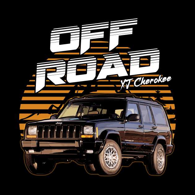 XJ-series Jeep Cherokee jeep car offroad name by Madisen Harvey