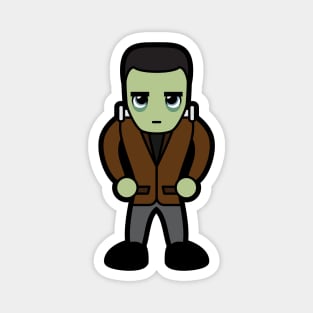 Frankenstein's monster Tooniefied Magnet