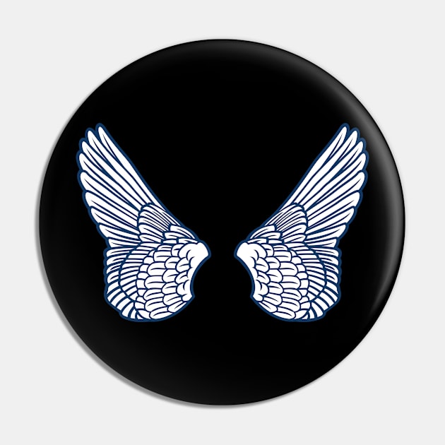 Angel Wings Pin by ShirtyLife