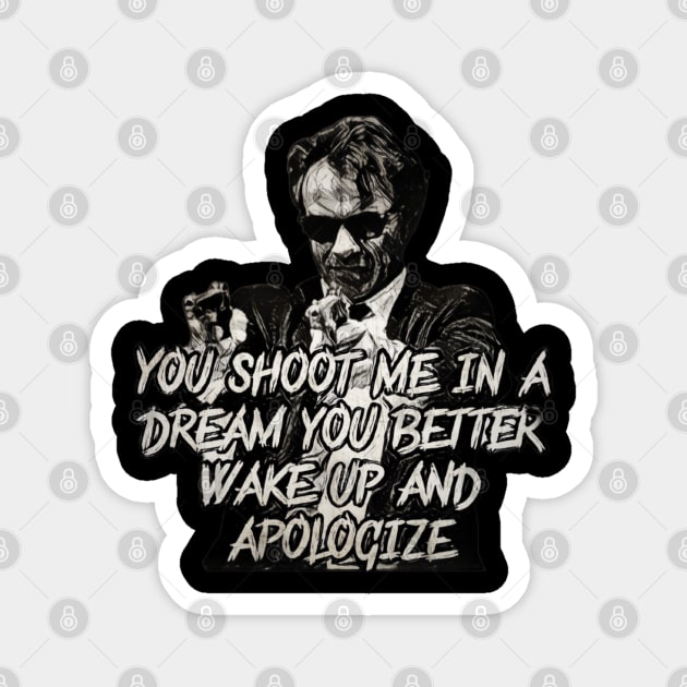 Mr. White : Reservoir Dogs Magnet by Kitta’s Shop