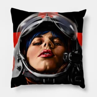 Atom Girl Pillow