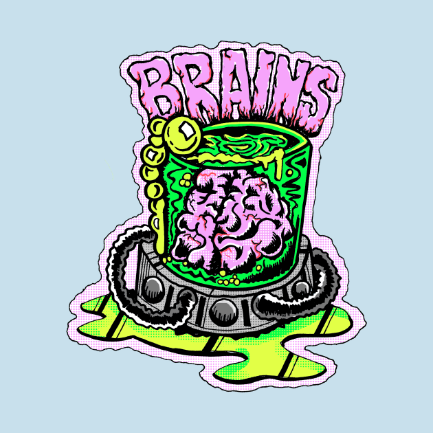 Brain Jar by PungentBasementArt