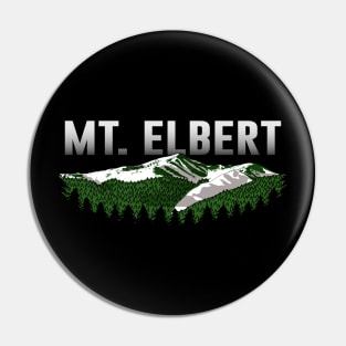 Mt. Elbert Colorado Pin