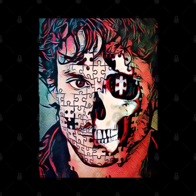 Will Graham Puzzle Skull -  What Lies Beneath by OrionLodubyal