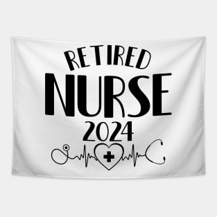 Retired Nurse 2024 Cute Nurse Retirement 2024 Tapestry