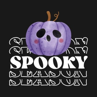 Spooky Season Pumpkin Halloween T-Shirt