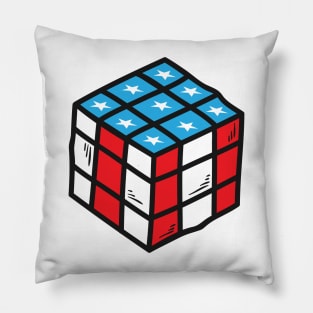 american rubik Pillow