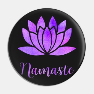 Flower of Life Namaste Pin