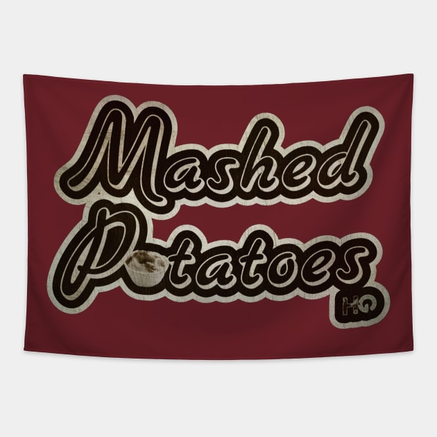 Mashed Potatoes : Hipster Golf Tapestry by Kitta’s Shop