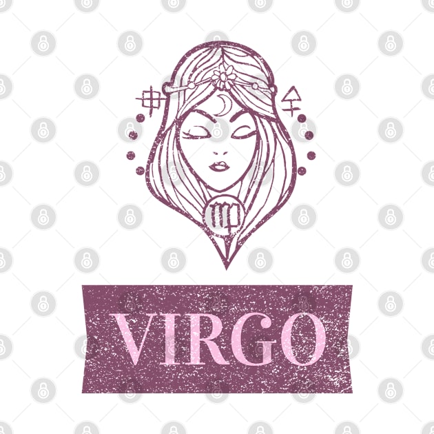 Zodiac Virgo Sign by Creativity Apparel