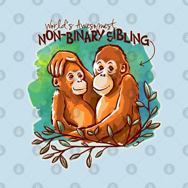 World's Awesomest Non-Binary Sibling by ElephantShoe