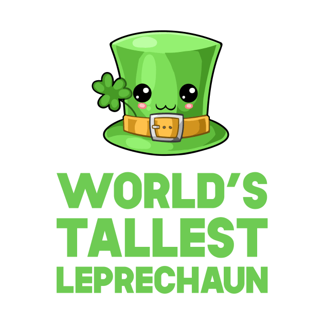 St Patricks Day World's Tallest Leprechaun Kawaii Cute Hat by SusurrationStudio