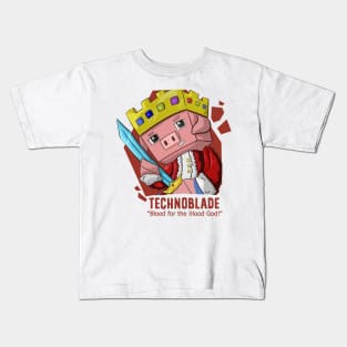 Technoblade Kids T-Shirt for Sale by ScrewedupArtist