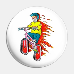 cycling till death Pin