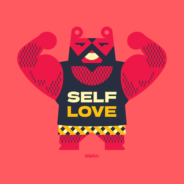 Self Love Bear by raffaus