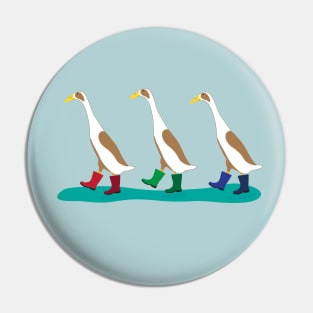 Puddle Jumping Ducks Pin