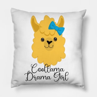 Coollama Drama Girl Pillow
