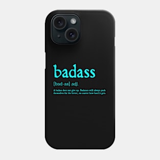 Badass Definition Phone Case