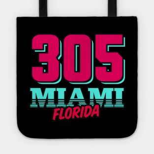 Retro Miami Florida 305 Tote