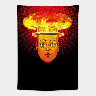 Atomic Head Tapestry