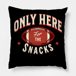 Football snacks Pillow