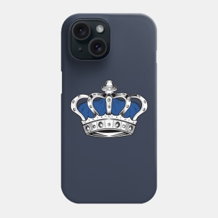 Crown - Blue Phone Case