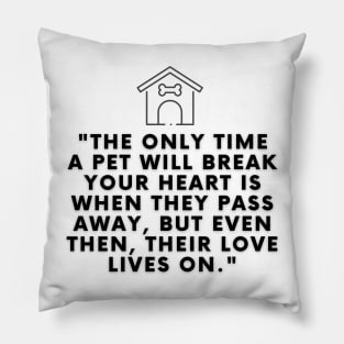 Celebrate Your Love for Pets with this Awesome T-Shirt Design Pillow