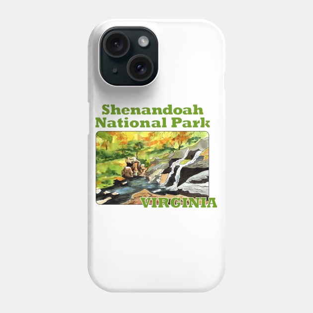 Shenandoah National Park, Virginia Phone Case by MMcBuck