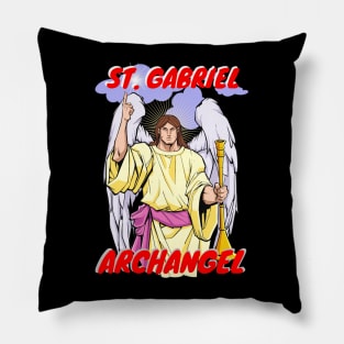 St. Gabriel Archangel 3 Pillow