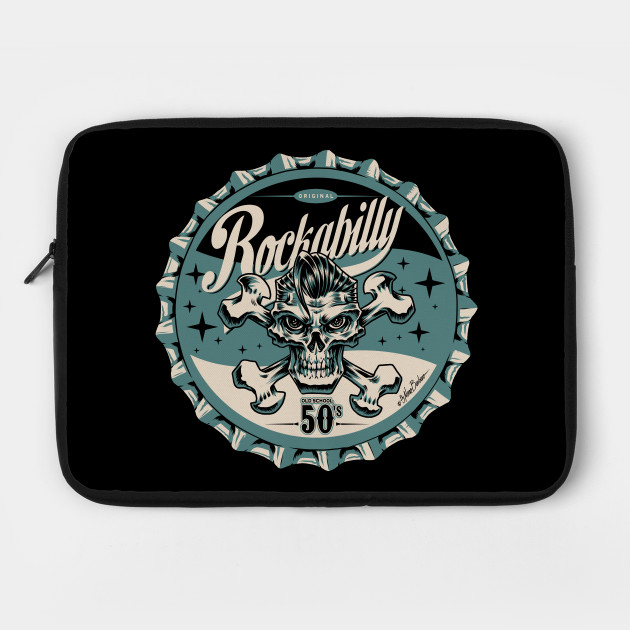 Rockabilly bagde