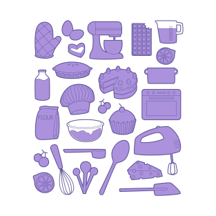 Baking Purple T-Shirt