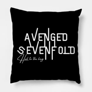 Avenged Sevenfold text design Pillow