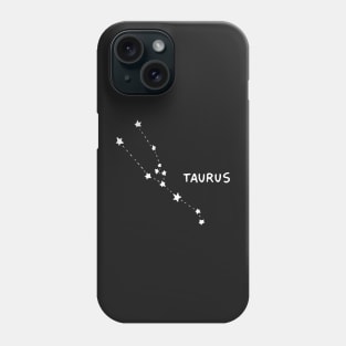 Zodiac Sign - Taurus Black Phone Case