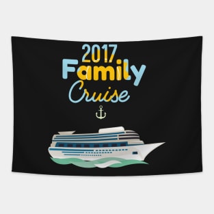 Family Cruise 2017 Vacation Holiday Tapestry