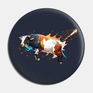 Sturdy Taurus Bull Pin